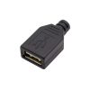 کانکتور USB Female Type A سرسیمی