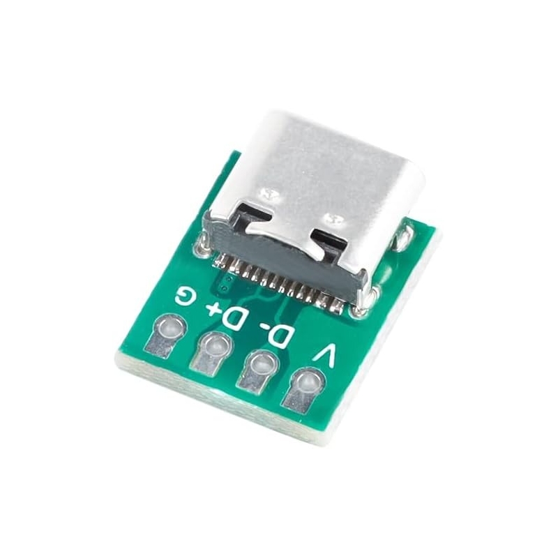 برد تبدیل برک اوت USB Type-C مادگی