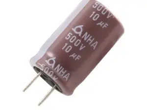 خازن الکترولیتی 10uF / 500V کره ای مارک SAMYOUNG